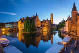 Fototapeta Niebo - Bruges in Belgium
