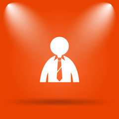 Poster - Business man icon