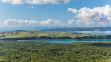 View From Rangitoto Island In New Zealand