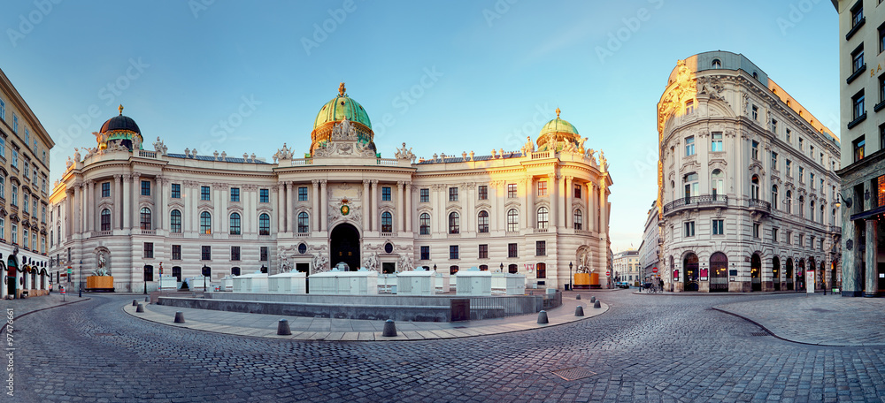 Obraz na płótnie Vienna - Hofburg Palace, Austria w salonie