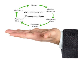 Poster - diagram of ecommerce