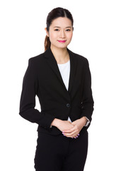 Wall Mural - Asian Young Businesswoman portrait