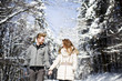 © BGStock72 - Young couple at winter forest