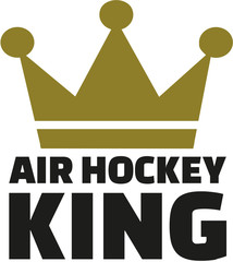 Sticker - Air hockey king