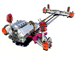 Poster - The vehicle's frame