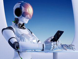 Poster -  The  robot