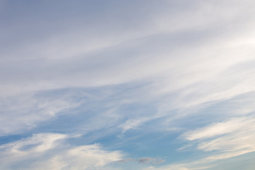 Wall Mural - blue sky and white cloud, cloudy sky background