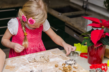 cookies preparation in the kitchen