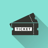 Fototapeta  - Ticket icons