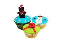 Beautiful Festive Cupcakes