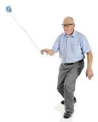 Senior Playing Yo-Yo