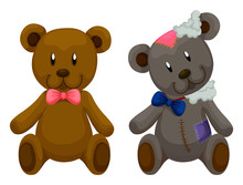 New And Old Teddy Bears