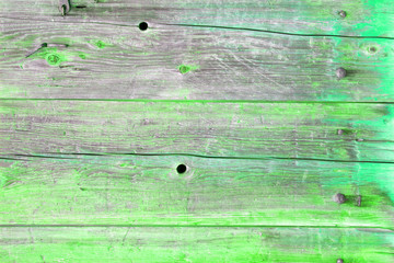 The old green wood texture with natural patterns