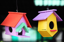 Colorful Modern Bird House