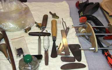 Tools violin maker