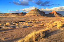 Sunset On The Tepees, Petrified Forest National Park
