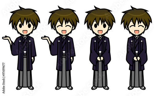 シンプルキャラクター 会話 表情イラスト集 和服 男性 案内 Stock Illustration Adobe Stock シンプルキャラクター 会話 表情イラスト集 和服 男性 案内 Stock Illustration Adobe Stock