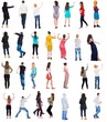 © ghoststone - Collection ' Back view people '.