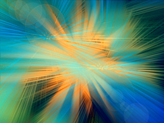 Wall Mural - Colorful rays of light, abstract burst background