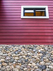 highly window on wood wall