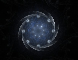 Wall Mural - the colors in the series, fancy paint. background consists of fractal color texture and is suitable 