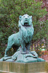 Statue of a lion