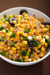 Sticker - Salad with tuna fish and white corn