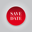 © grounder - Save the Date button vector