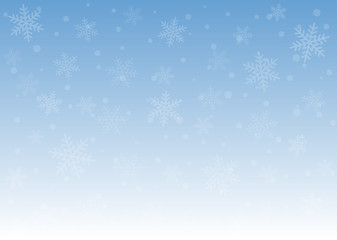 Christmas snow light blue background texture for the holidays