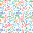 © ilona_pitkin - Seamless pattern, drawn in a childlike style.