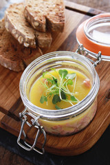 Poster - traditional potted shrimp appetizer