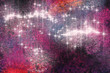 Fantasie Universum Sterne Malerei mit digitaler Beabeitung