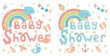 © zarian - Baby shower invitation card