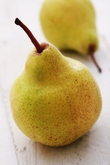 Wall Mural - fresh pear fruit