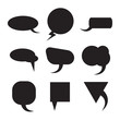© desertsands - Vector speech bubbles set.