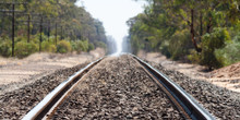 Railway Tracks, Wal Wal, Victoria, Australia