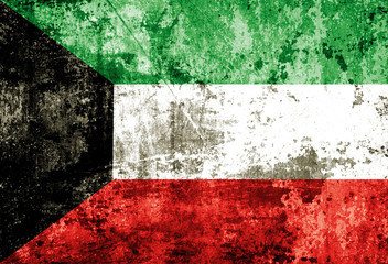 Grunge Kuwait Flag 