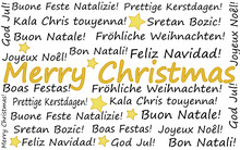 Merry Christmas Wordcloud