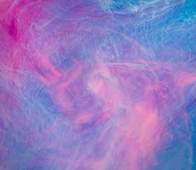 Blue Pink Clouds Of Ink In Liquid
