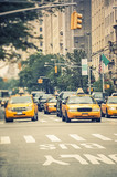 Fototapeta  - Cabs in NY