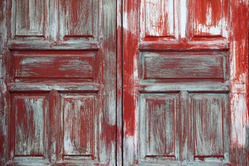 grunge wooden door