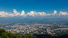 Views Of Chiang Mai In Northern Thailand With Its Airport.