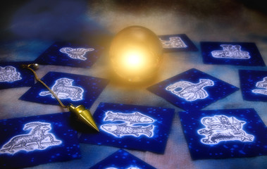Wall Mural - Astrology and divination