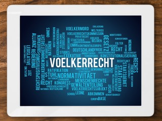 Poster - Völkerrecht