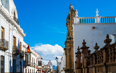 Canvas Print - Sucre Bolivia