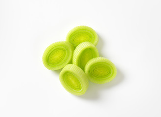 Sticker - leek slices