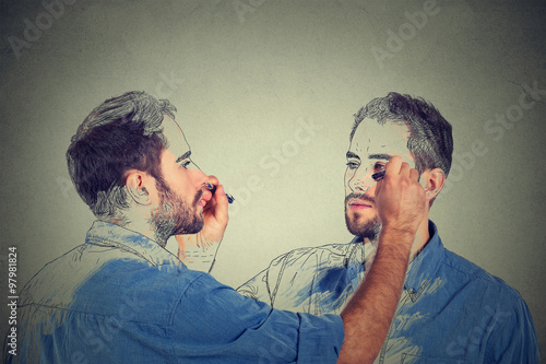 Photographie Create yourself concept
