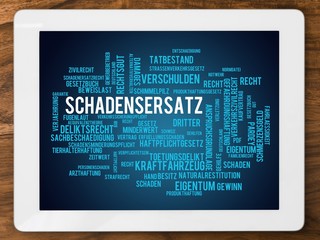 Canvas Print - Schadensersatz