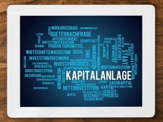 Wall Mural - Kapitalanlage