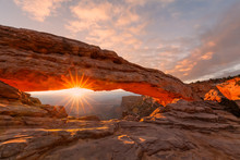 Sunrise At Mesa Arch Canyonlands N.P.